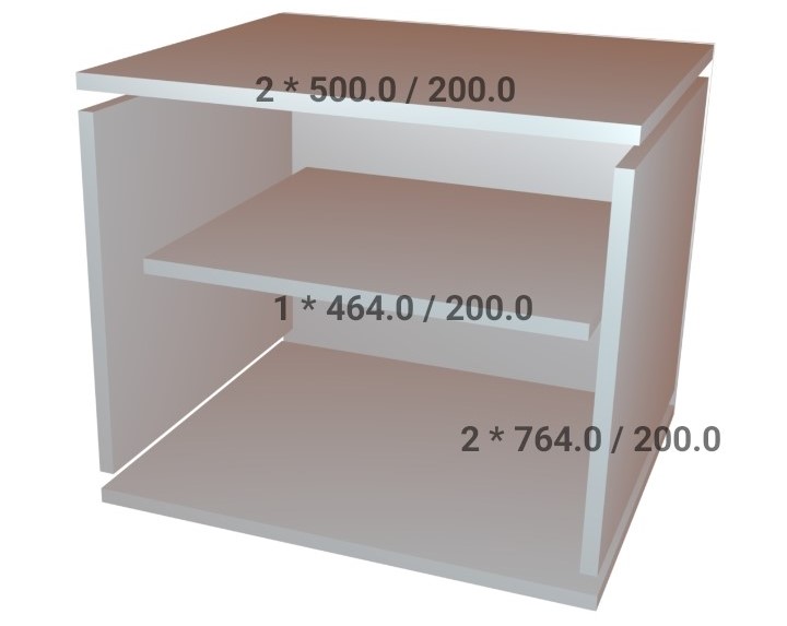 Ordinary Motivate piston Calculeaza dimensiunile placilor pentru un dulap, cu Cabinet Calculator -  Fideco.ro